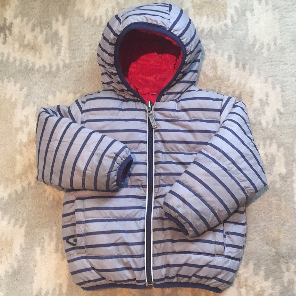 Reversible Down Kid Jacket size 4 (100cm)
